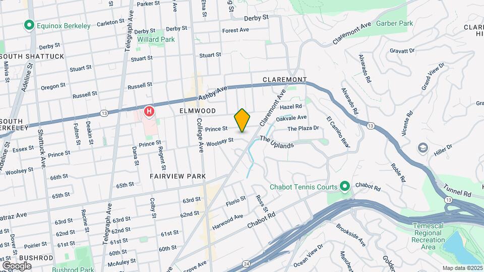 2817 Woolsey St Map and Location Details