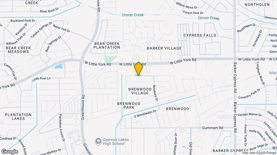 18819 Dennington Dr Map and Location Details