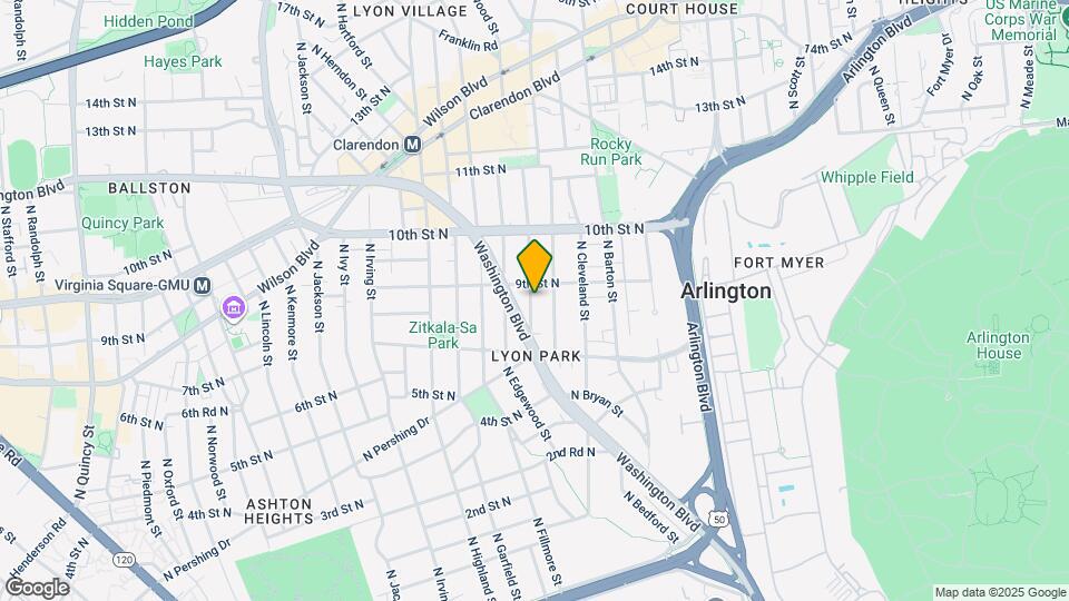 807 N Daniel St Map and Location Details