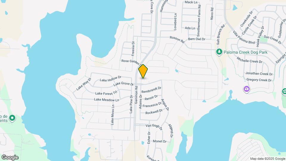 1505 Adams Dr Map and Location Details