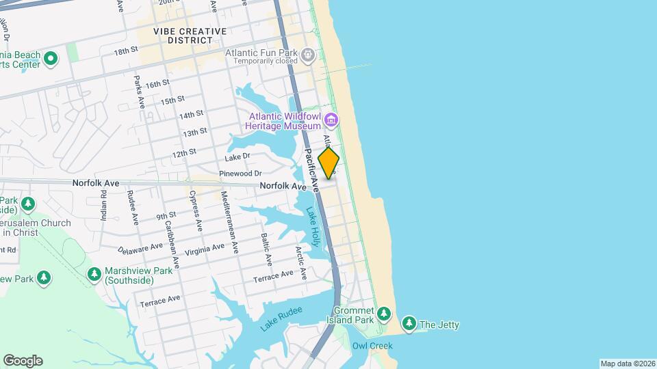 913D Pacific Ave Map and Location Details