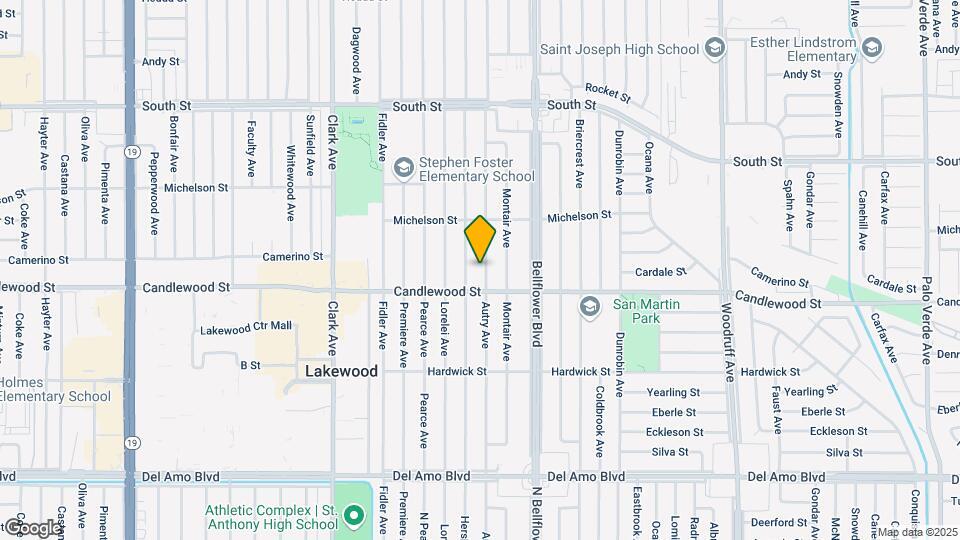 5325 Autry Ave Mapa y Detalles de la Ubicación