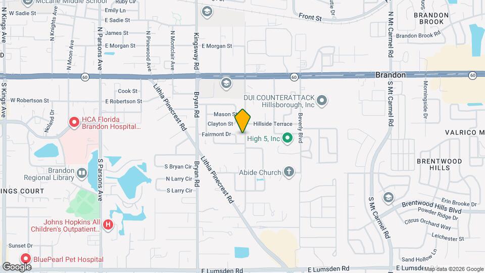 410 S Oakwood Ave Map and Location Details