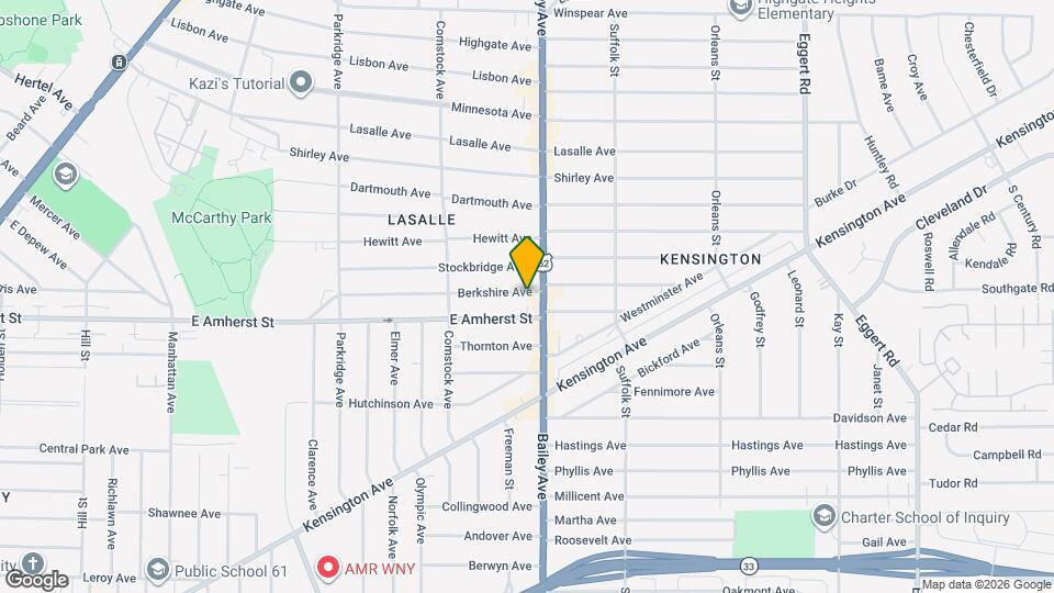 307 Berkshire Ave Map and Location Details