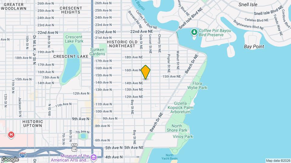 325 14th Ave NE Map and Location Details