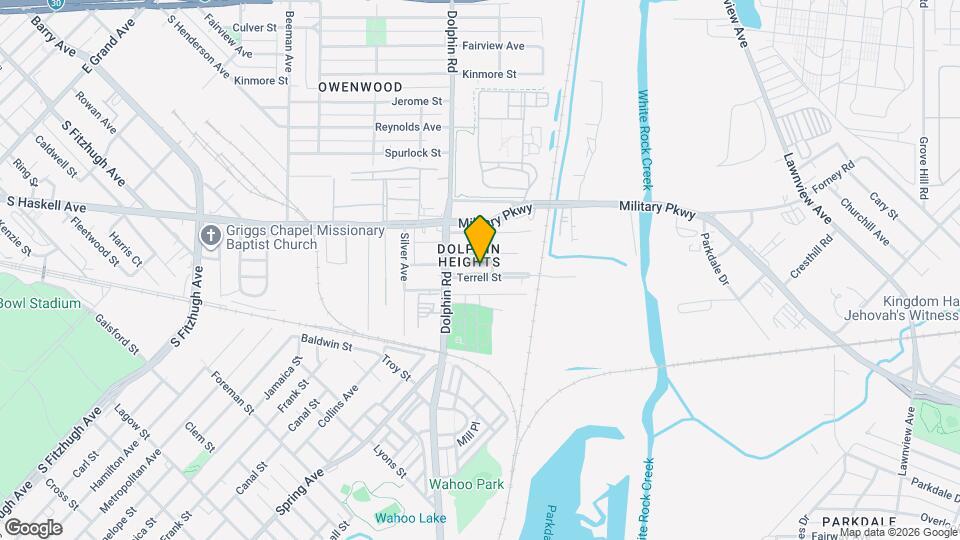 3432 Terrell St Map and Location Details