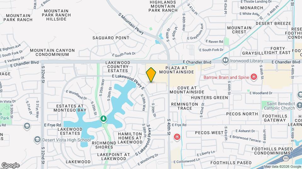3830 E Lakewood Pky E, Unit 1119 Map and Location Details
