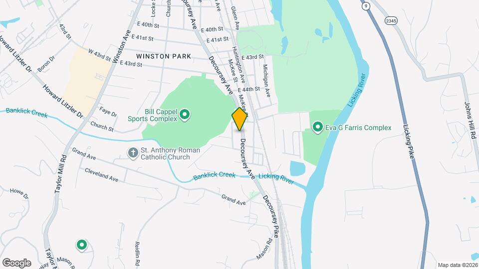 4515B Decoursey Ave Map and Location Details