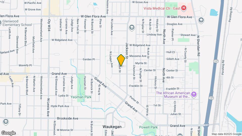 717 Walnut St Map and Location Details