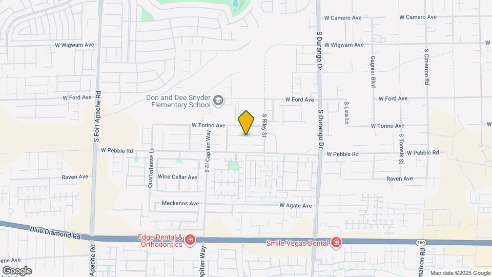 8869 Skyline Peak Ct Map and Location Details