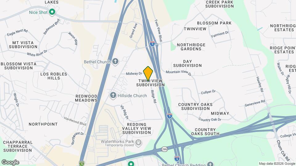 802 Ridge Rd Map and Location Details