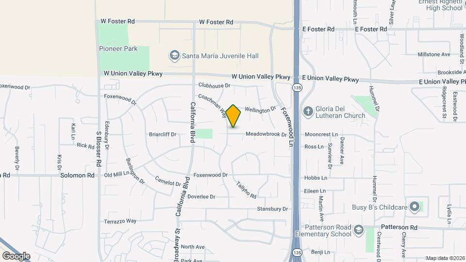 485 Meadowbrook Dr Map and Location Details