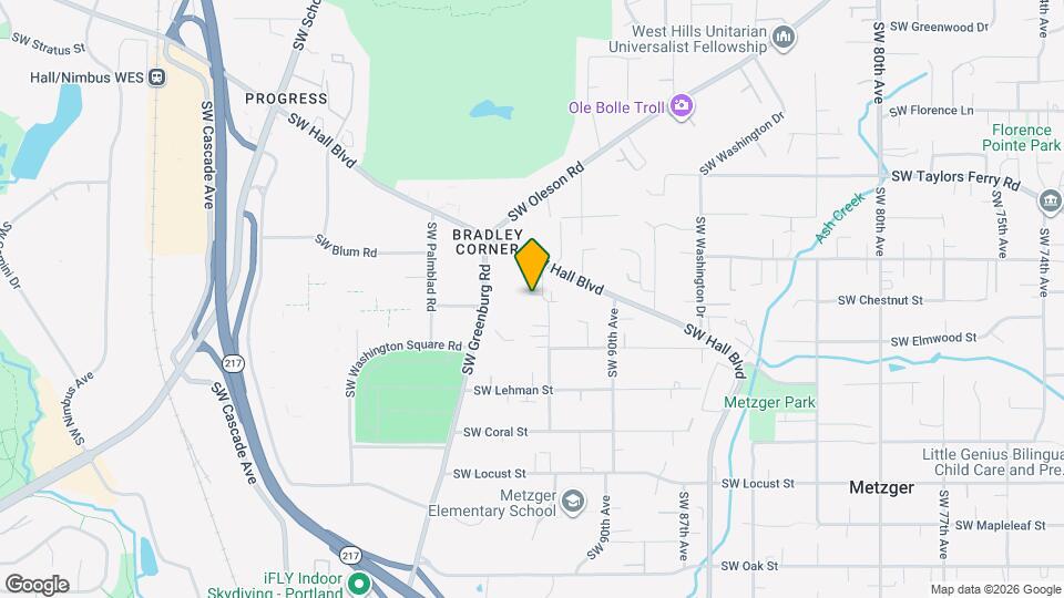 9487 SW 92nd Ave Map and Location Details