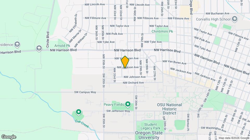 135 NW 32nd St Map and Location Details