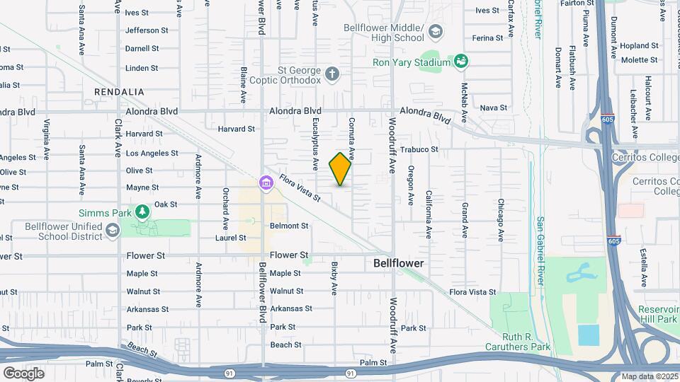 16337 Cornuta Ave Map and Location Details