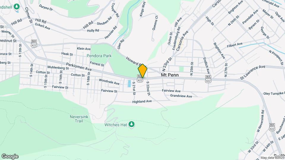 2136 Perkiomen Rd Mapa y Detalles de la Ubicación