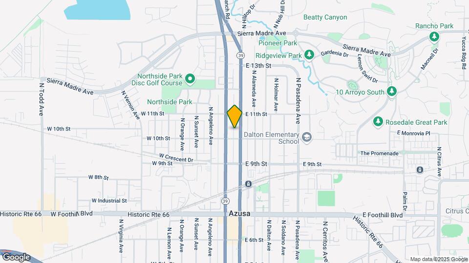 Azusa Studios Map and Location Details