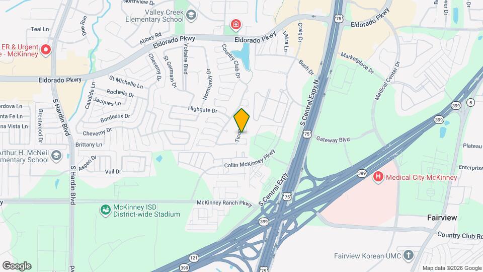 2109 Camden Map and Location Details