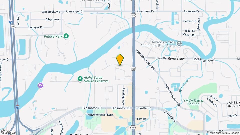 9222 River Rock Ln Map and Location Details