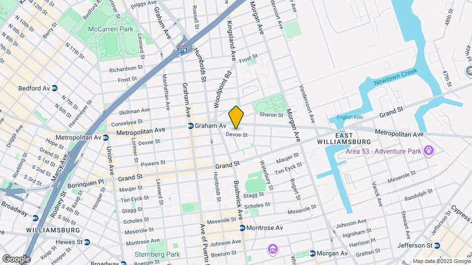 237 Devoe St Map and Location Details