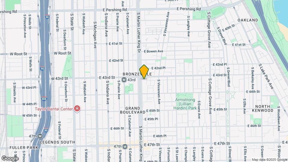 4313 S King Dr Map and Location Details