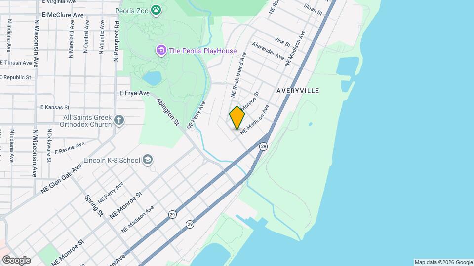 202 Van Buren Street Map and Location Details