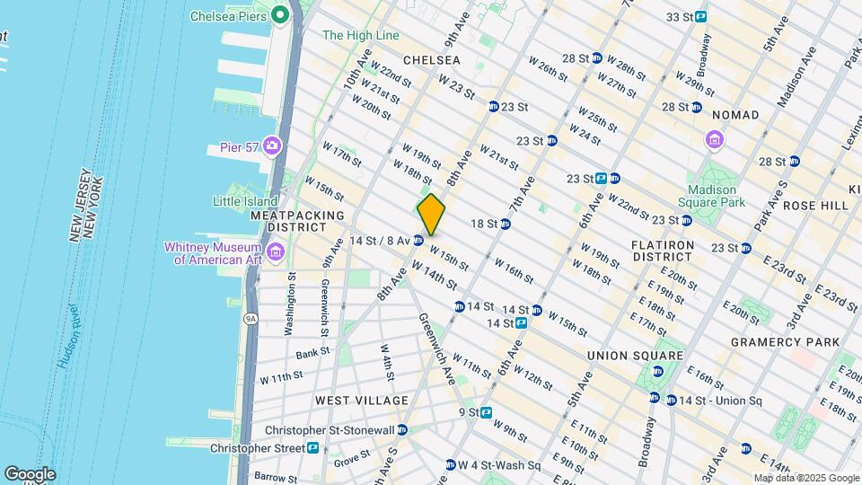 259 W 15th St Map and Location Details