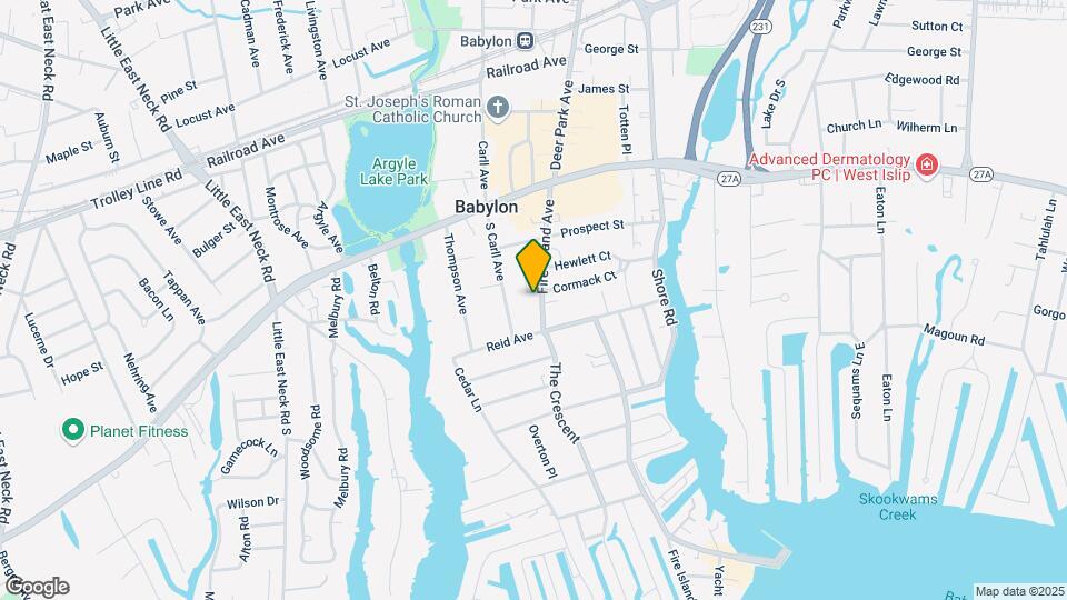 158 Fire Island Ave Map and Location Details