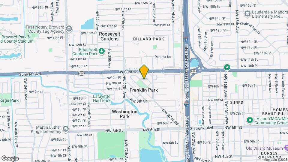 2541 NW 9th St Map and Location Details