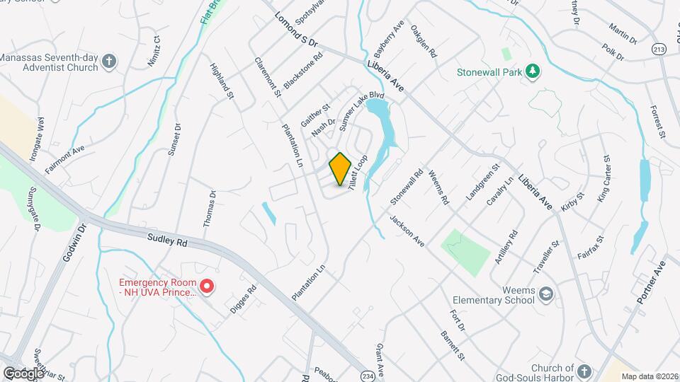 8378 Tillett Loop Mapa y Detalles de la Ubicación