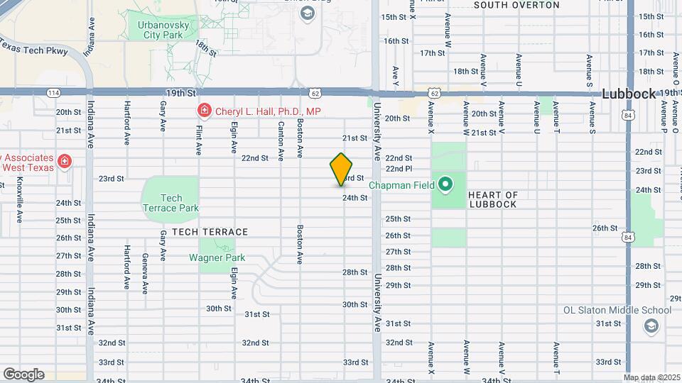 2602 24th St Map and Location Details