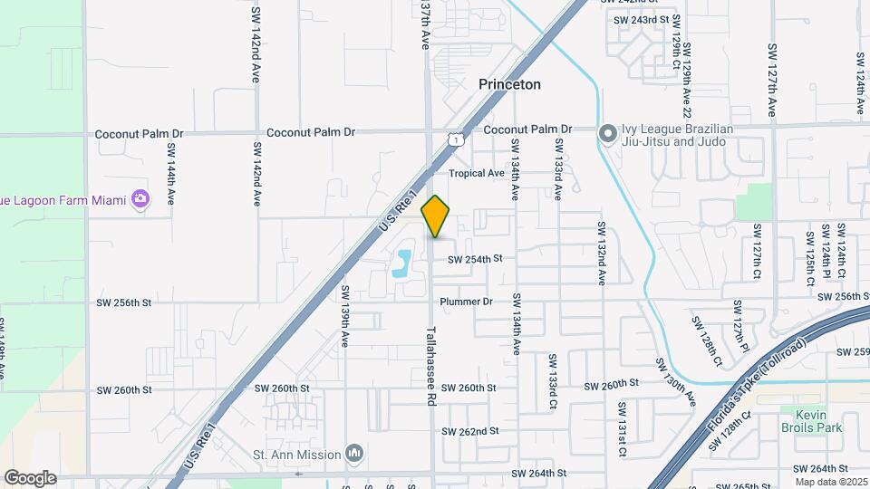 13660 SW 253rd St Mapa y Detalles de la Ubicación