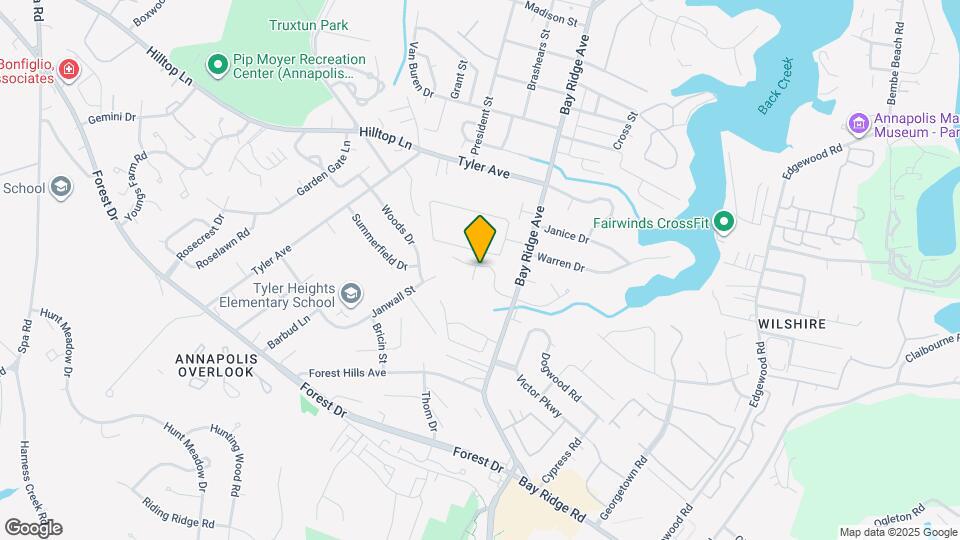 1813 Glade Ct Map and Location Details