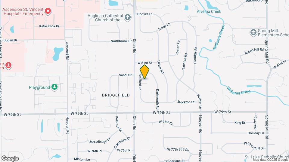 8055 Stafford Ct Map and Location Details