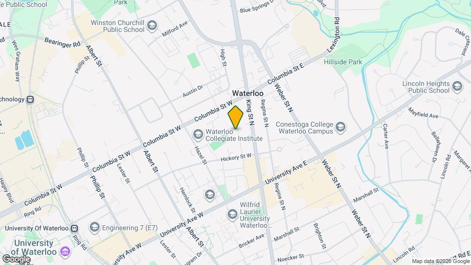 325 Spruce St Map and Location Details