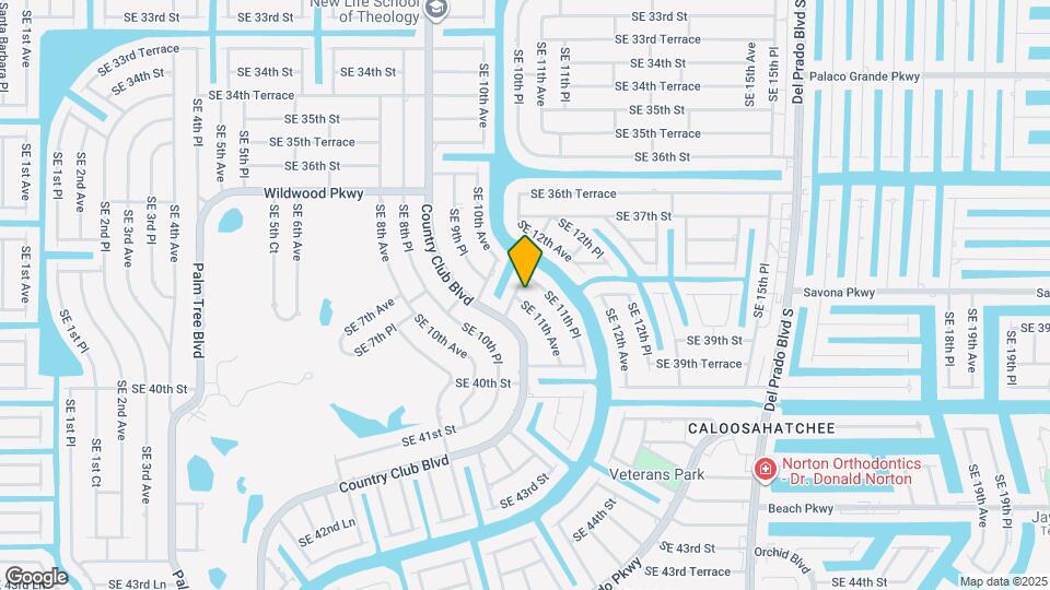 3805 SE 11th Ave Map and Location Details