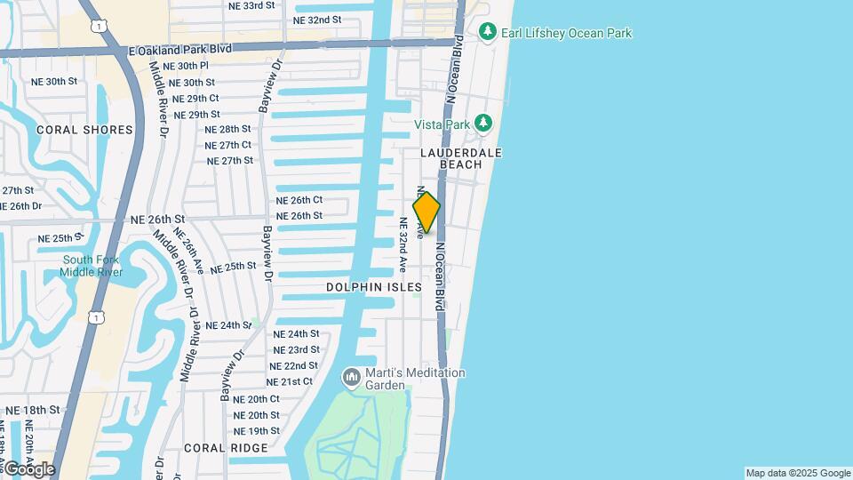 2400 NE 33rd Ave, Unit 207 Mapa y Detalles de la Ubicación