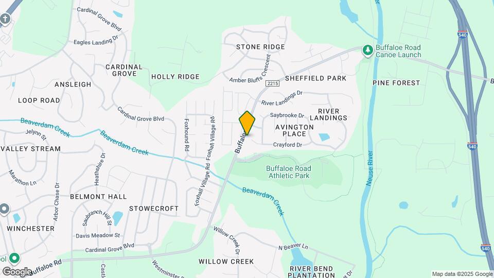 6000 Crayford Dr Map and Location Details