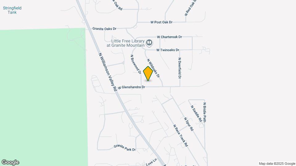 2490 W Glenshandra Dr Map and Location Details