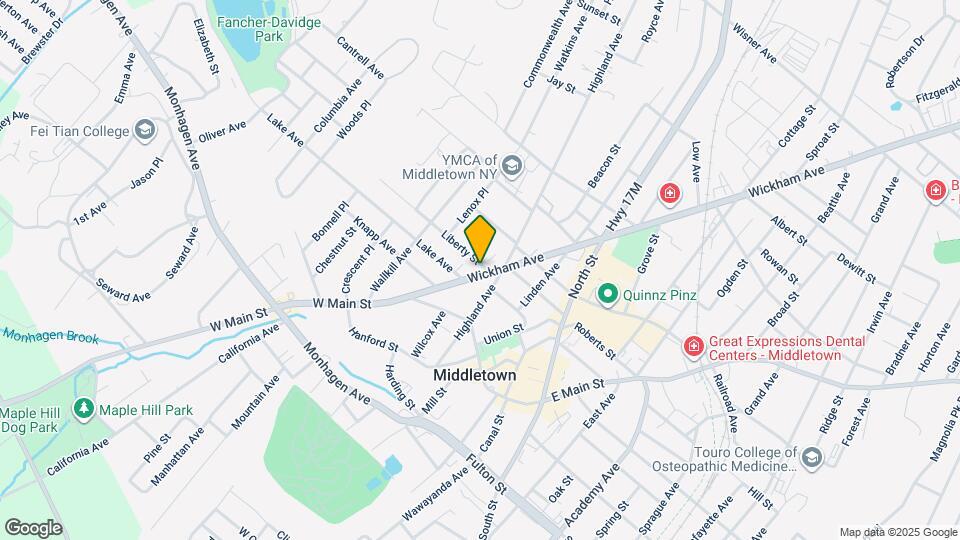 33 Wickham Ave Map and Location Details