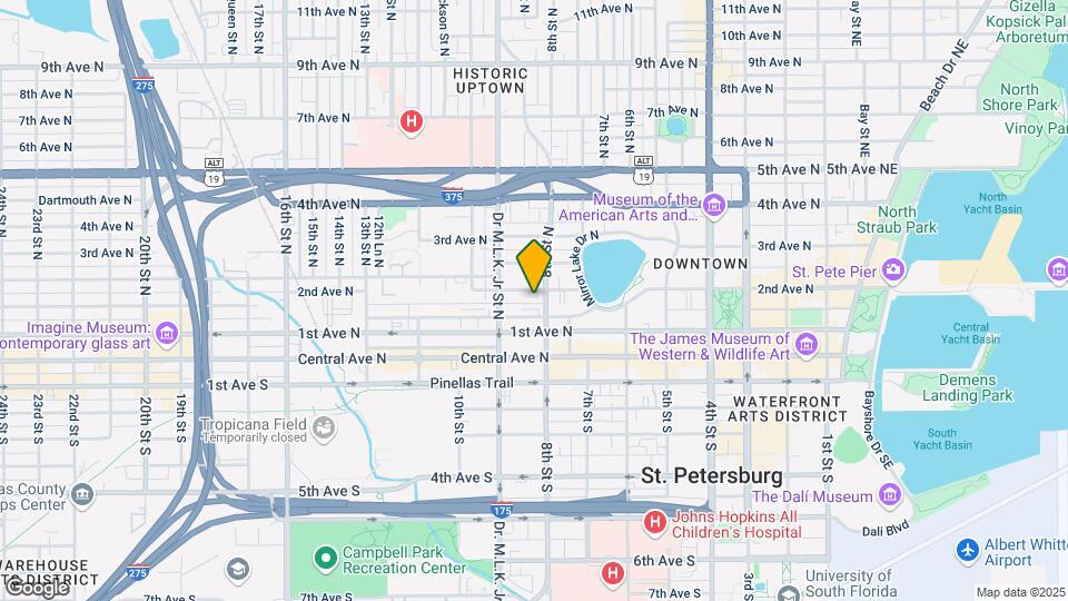 Arlington St. Pete Mapa y Detalles de la Ubicación