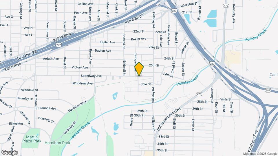 1523 Speedway Ave Map and Location Details