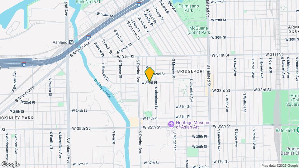 3227 S May St Map and Location Details
