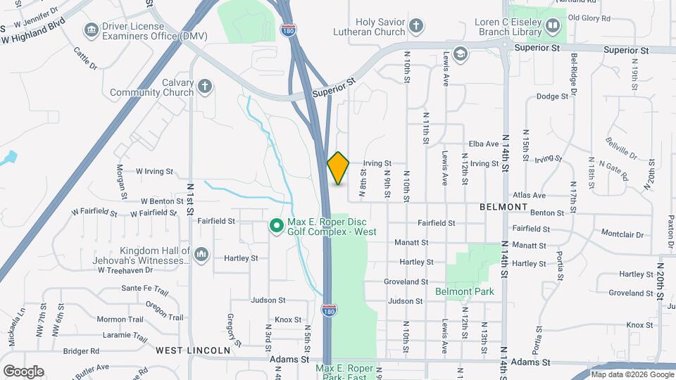 3923 N 7th St Map and Location Details