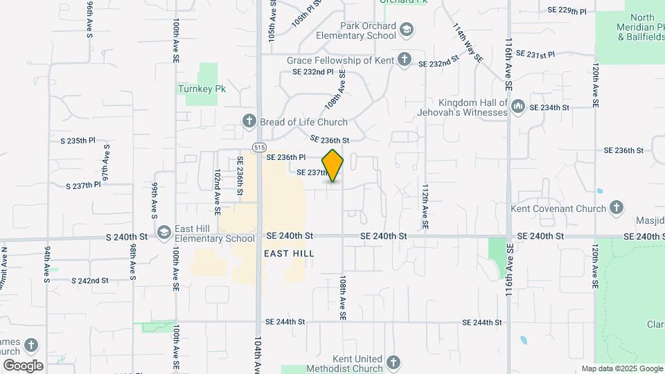 10716 SE 238th St Mapa y Detalles de la Ubicación