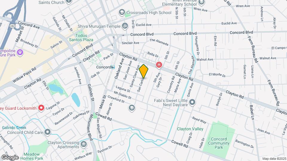 1428 San Carlos Ave Map and Location Details