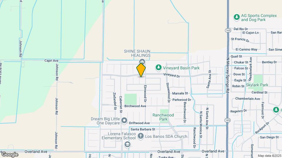 654 Winery Ct Map and Location Details