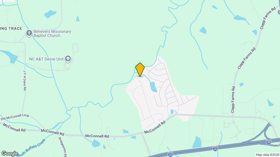 1104 Waterlyn Dr Map and Location Details