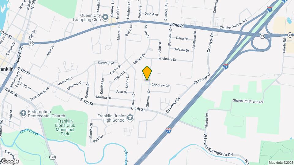 391 Sherman Dr Mapa y Detalles de la Ubicación