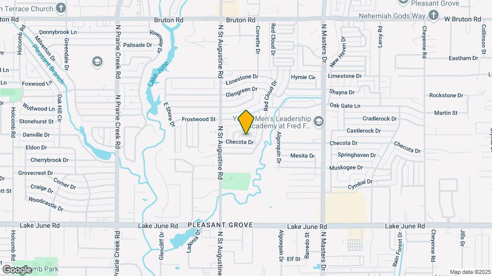 9727 Checota Dr Map and Location Details